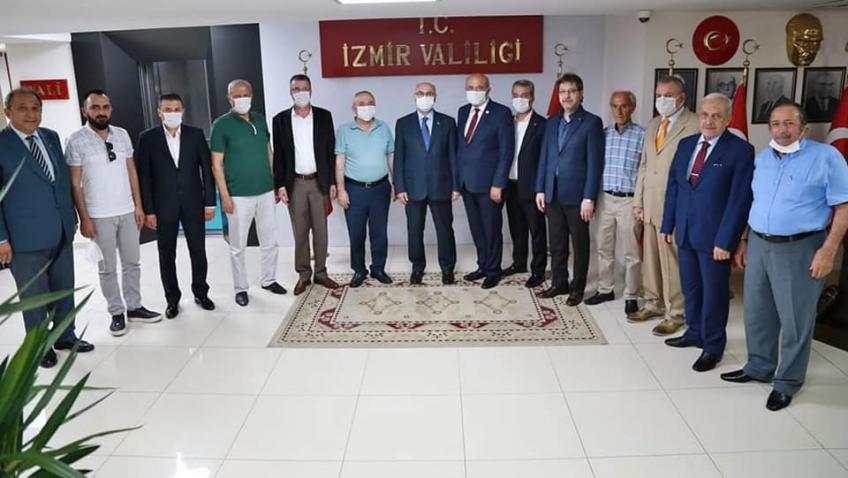 İzmir Valisi Yavuz Selim KÖŞGER'i ziyaret